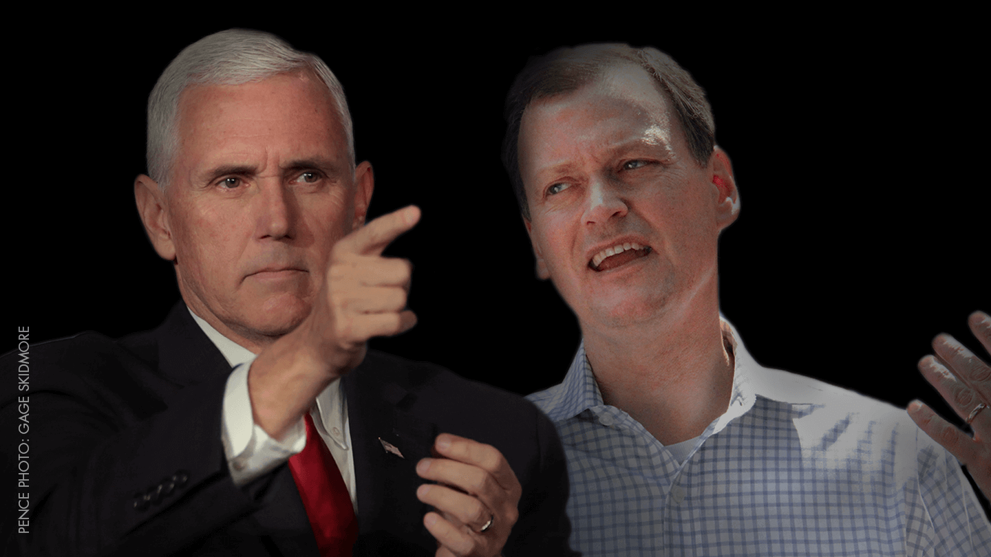 Mike Pence and Jeff Johnson
