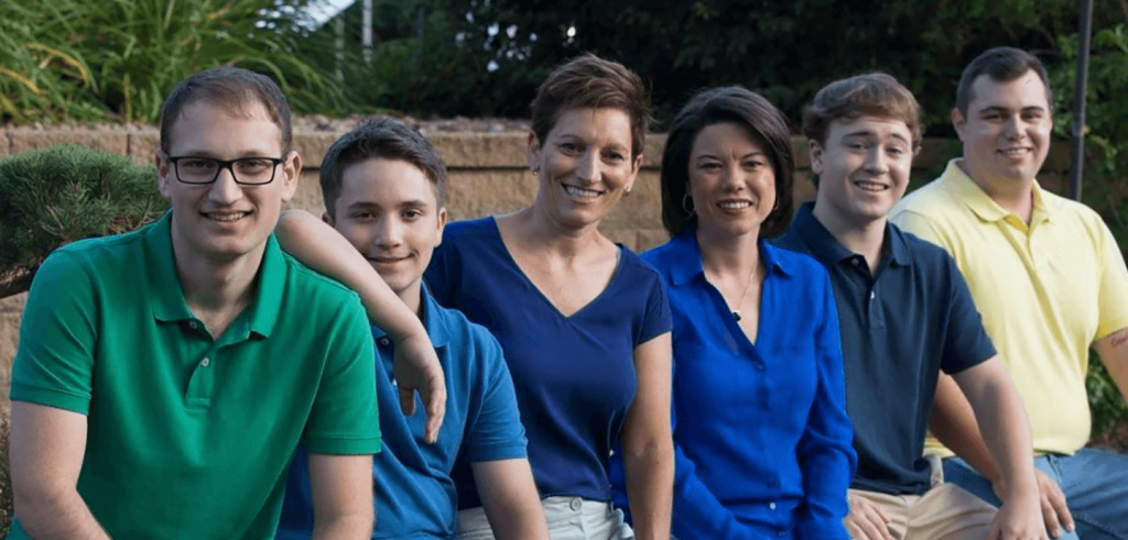 Angie Craig and family