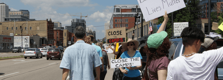 Minnesotans protest in downtown Minneapolis