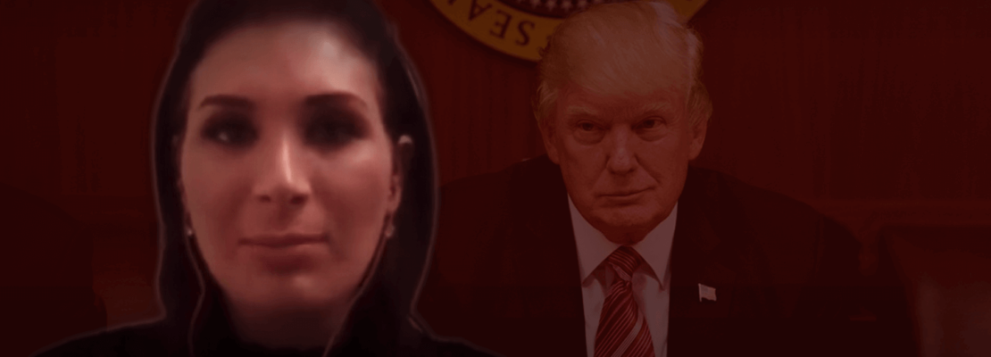 Laura Loomer and Trump