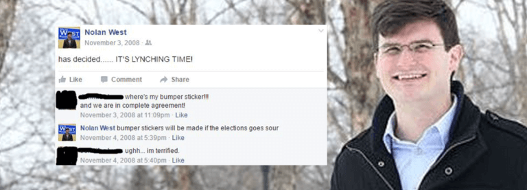 Conservative Rep. Nolan West Isn't Concerned About Ending Racism